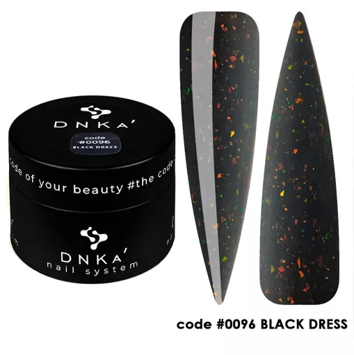 DNKa Cover  Base  Основа камуфляжна для гель-лаку 30мл  №96 Black Dress